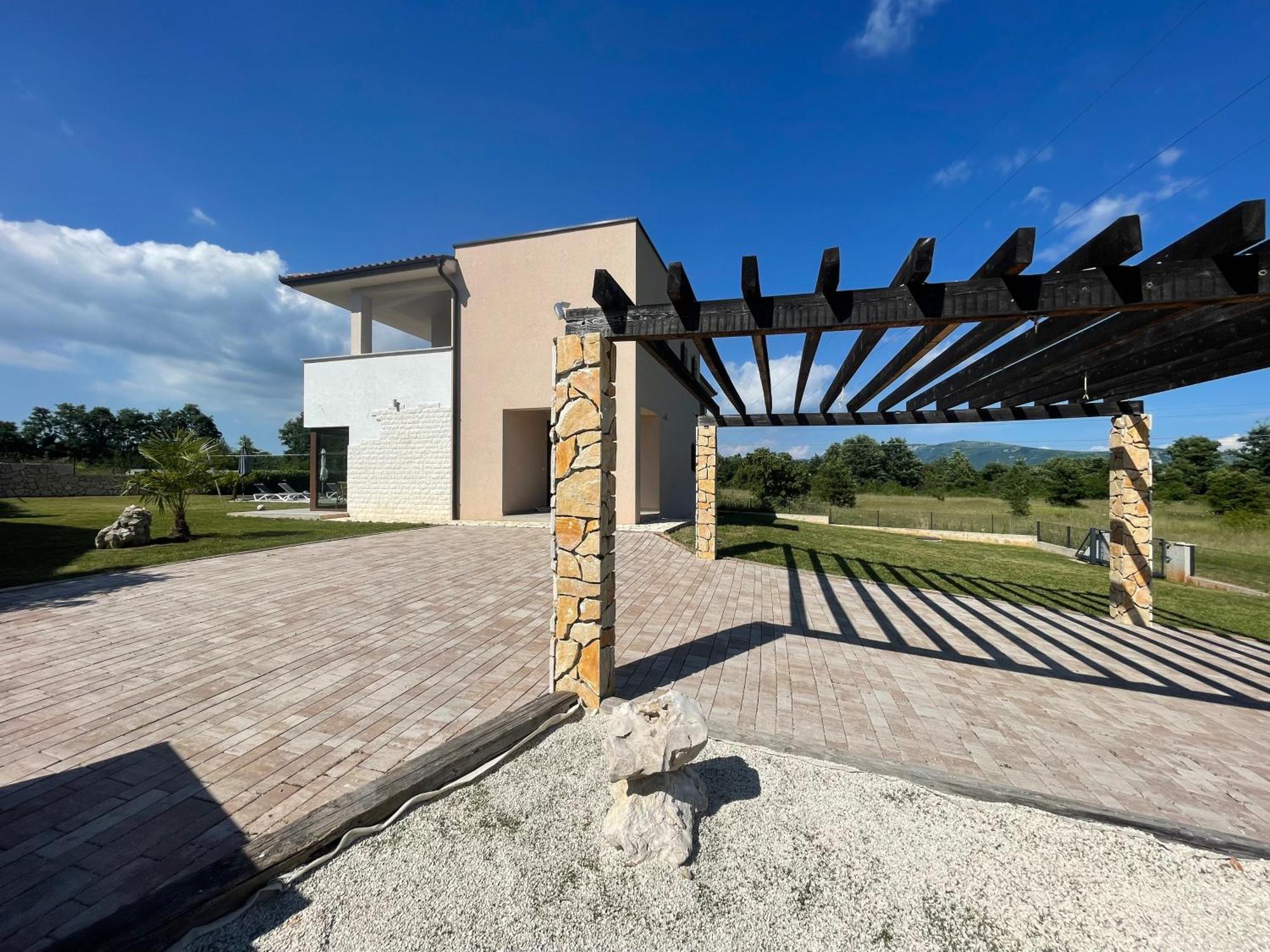 Villa Fluggi Near Labin Santalezi Exterior photo
